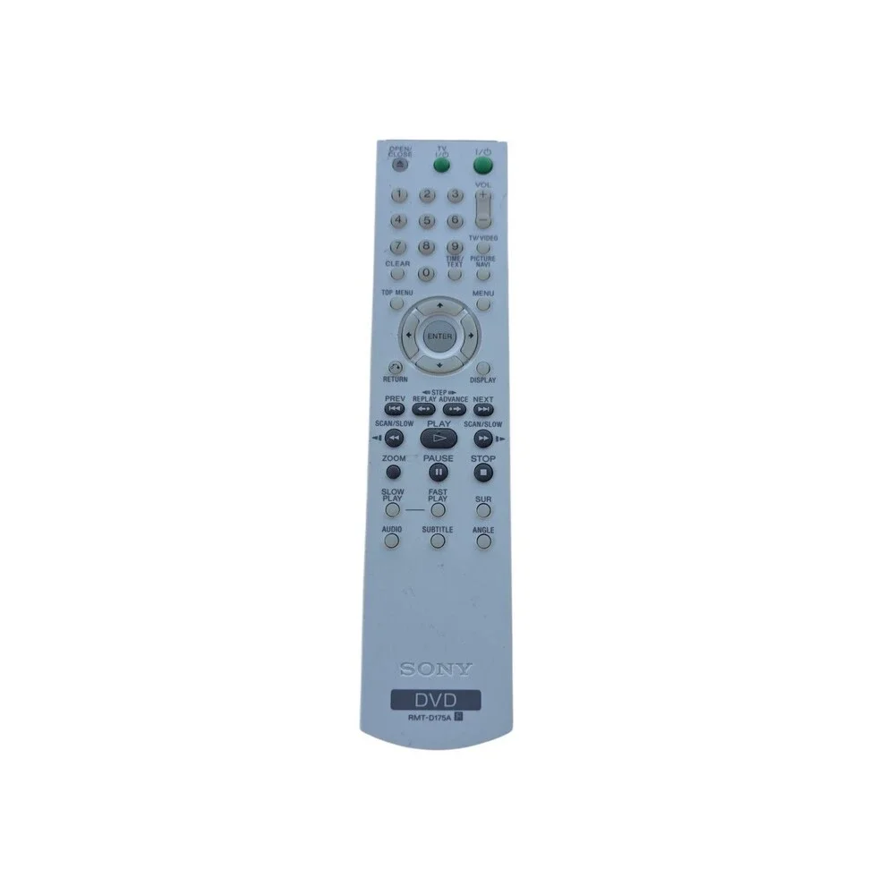 OEM Sony DVD Remote Contol RMT-D175A for DVP-NS57P DVP-CX995V Tested & Works
